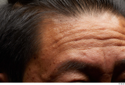 Face Hair Skin Man Asian Slim Wrinkles Studio photo references